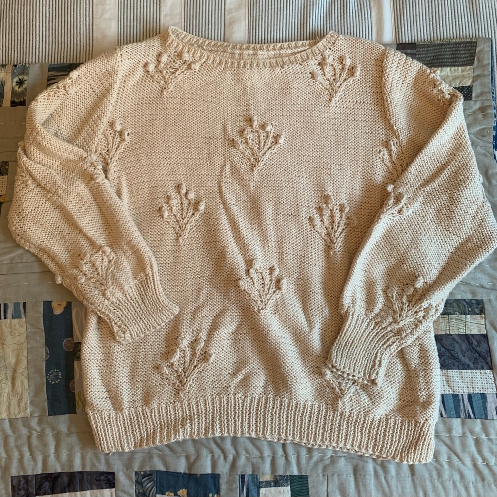 Handmade Bobble Sweater